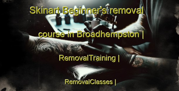 Skinart Beginner's removal course in Broadhempston | RemovalTraining | RemovalClasses | SkinartTraining-United Kingdom